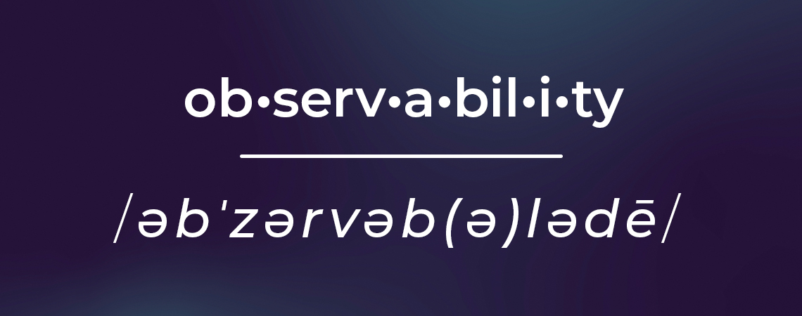 Observability - definition