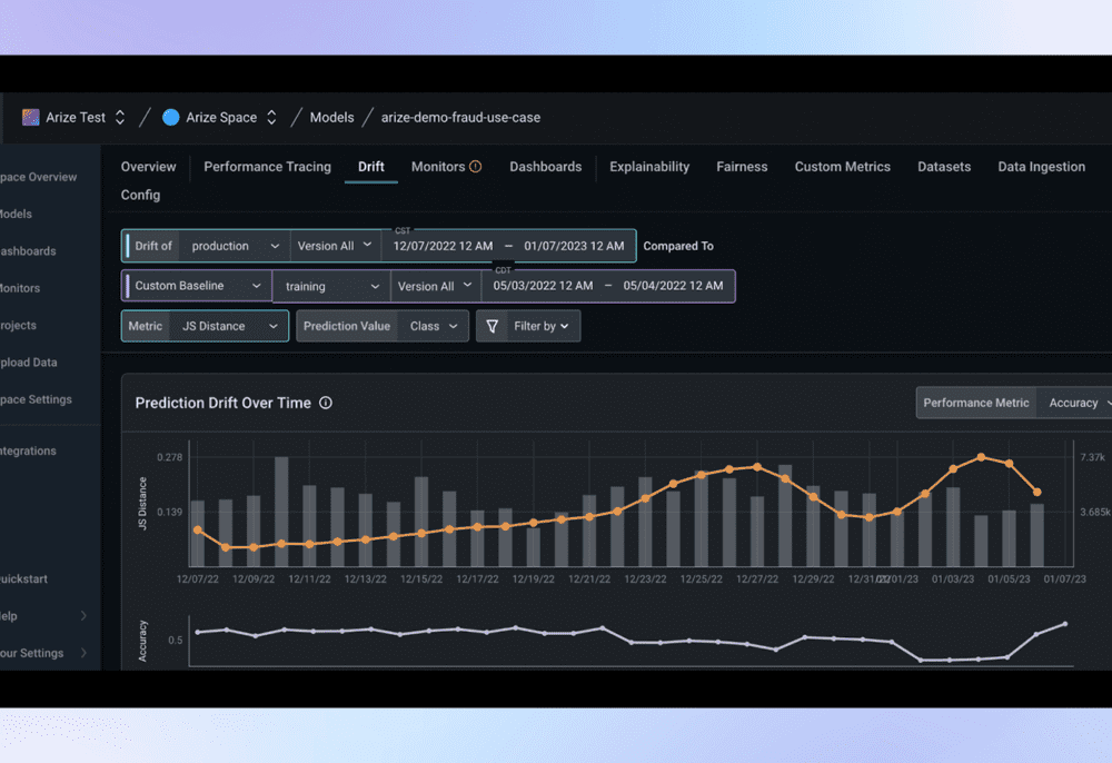 Js Distance Arize Ai
