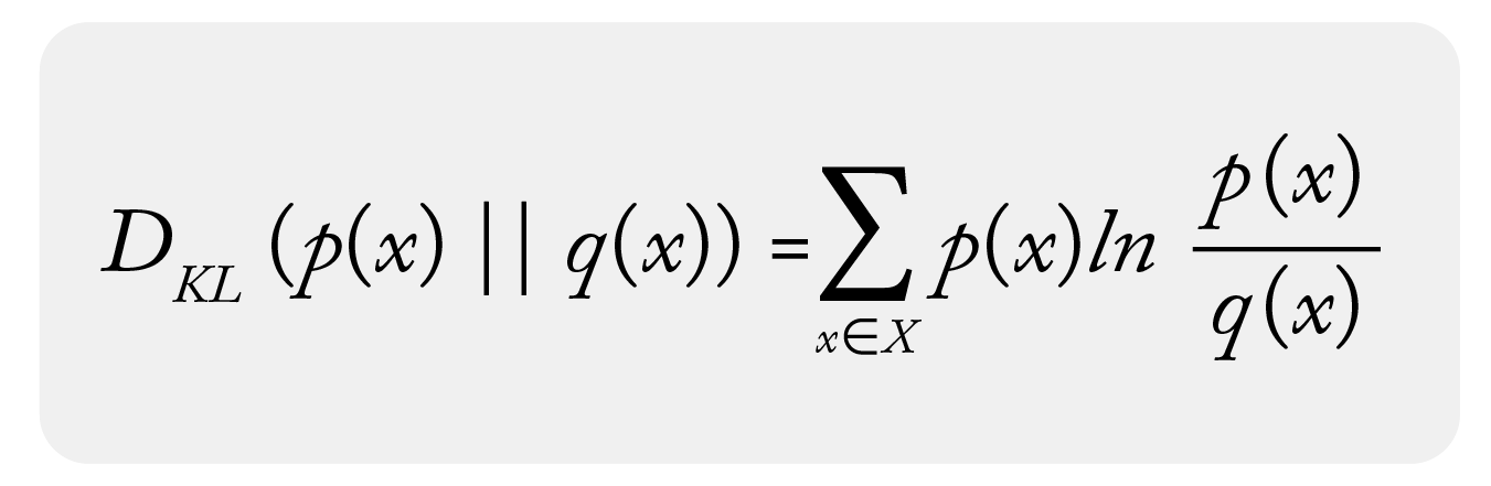 Drift monitoring js divergence binning example math how to calculate 