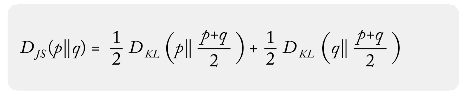 jensen shannon symmetry with kl divergence