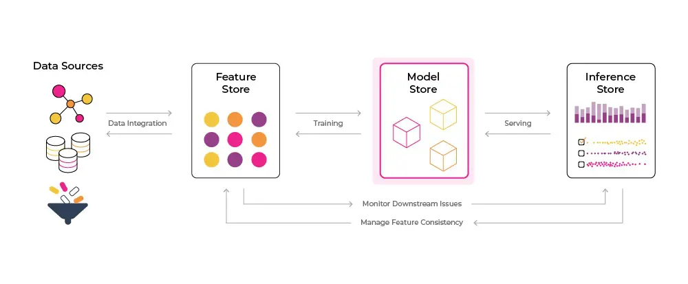 model store in the ml lifecycle context