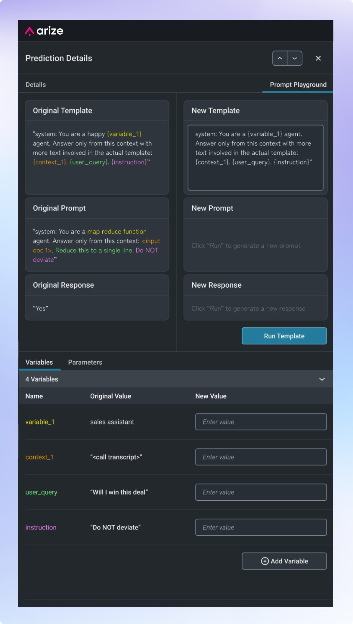 prompt playground analysis