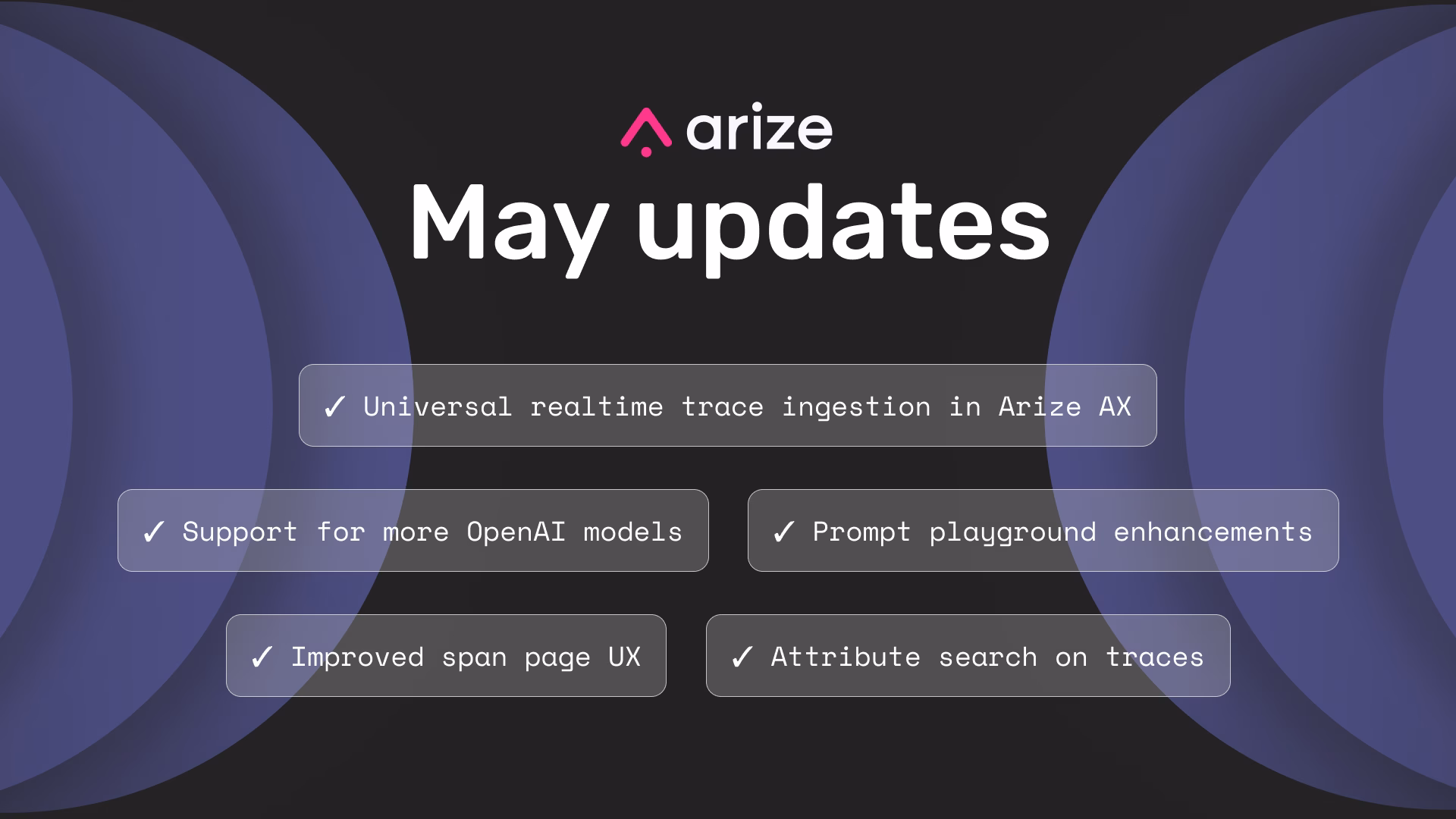 May updates