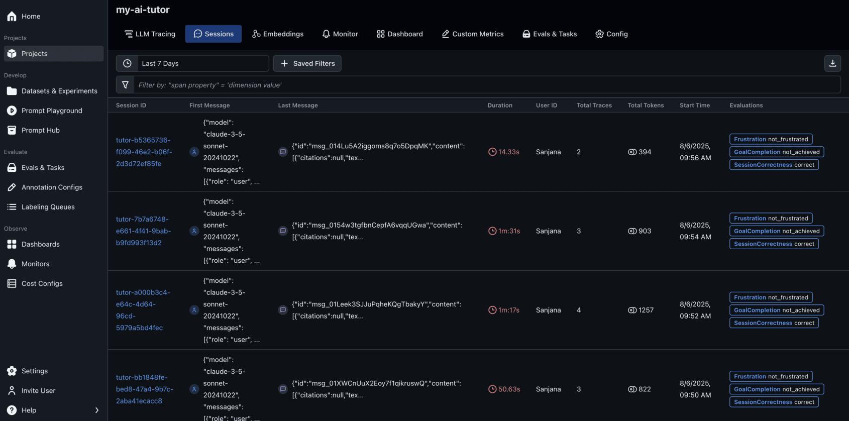 Session-Level Evaluations with Arize AX - Arize AI