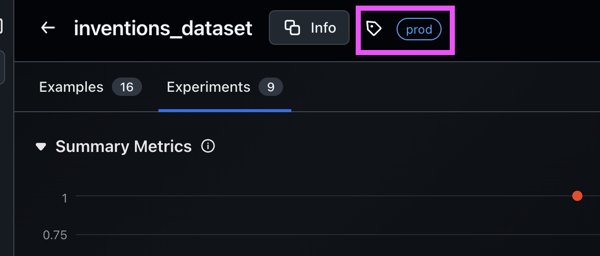 arize ax tags in platform