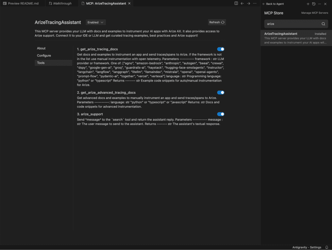 Google Antigravity and Arize AX’s MCP Tracing Assistant: How to Trace ...