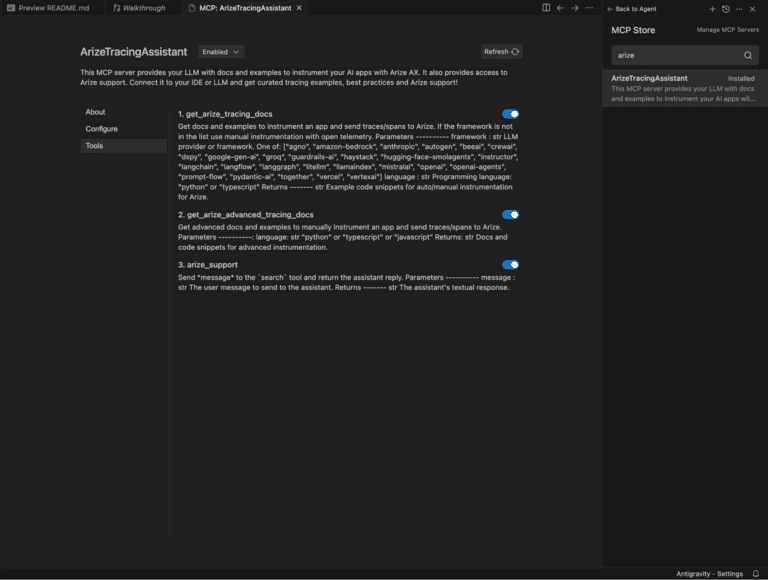 Google Antigravity and Arize AX’s MCP Tracing Assistant: How to Trace ...