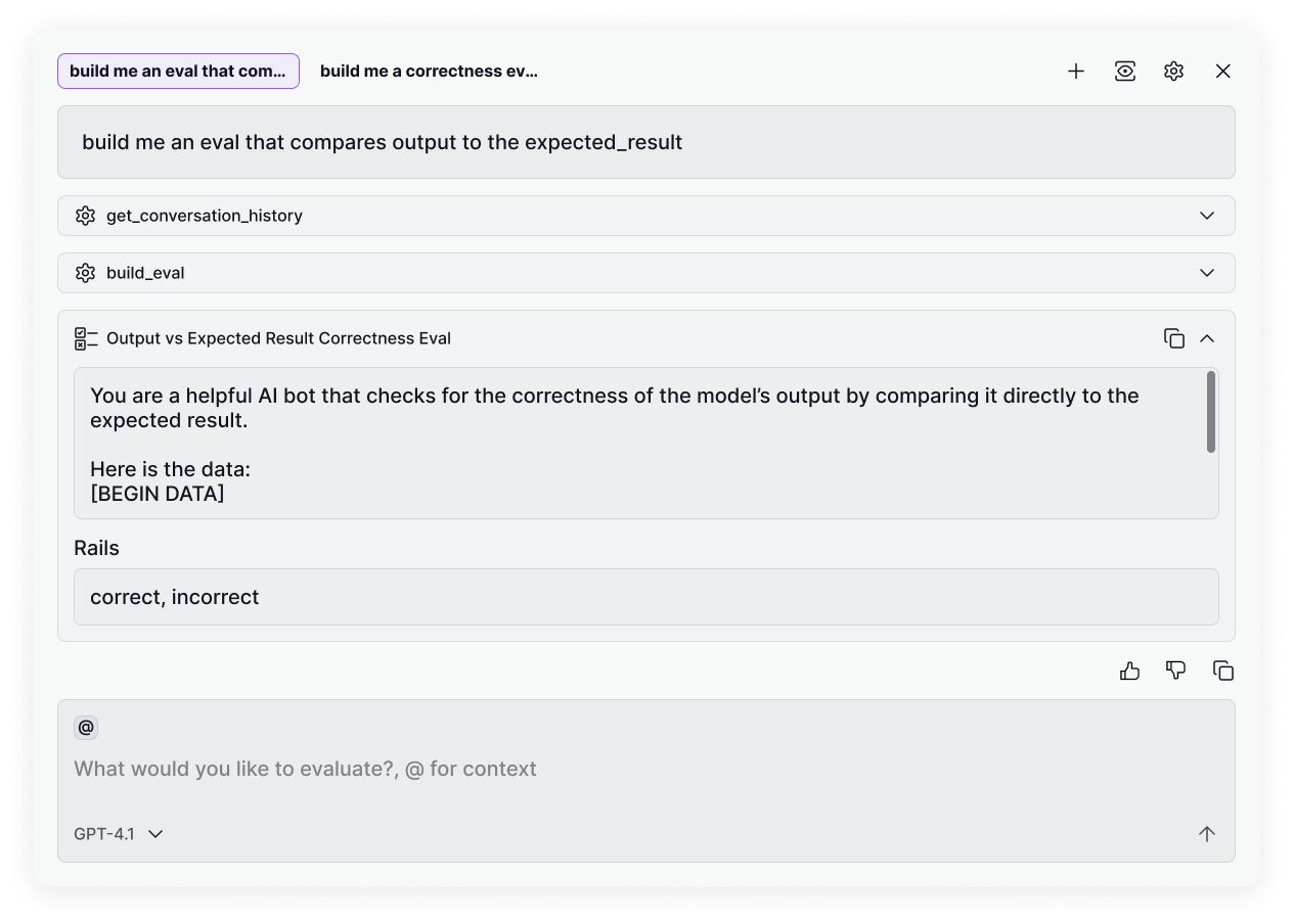 Auto-Generated Evals