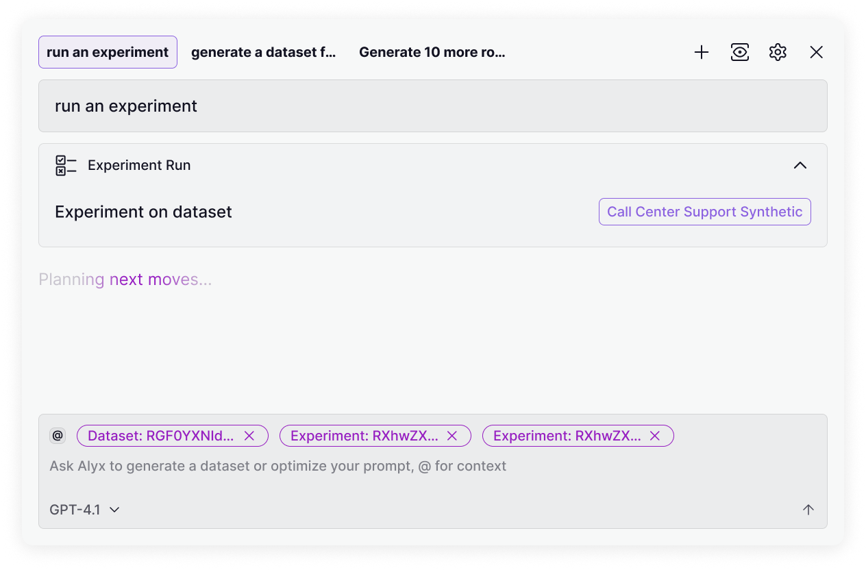 Prompt Experimentation