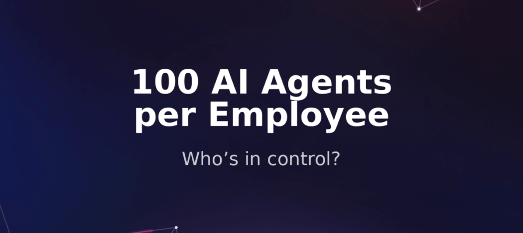 100 AI agents per employee - Jensen Huang
