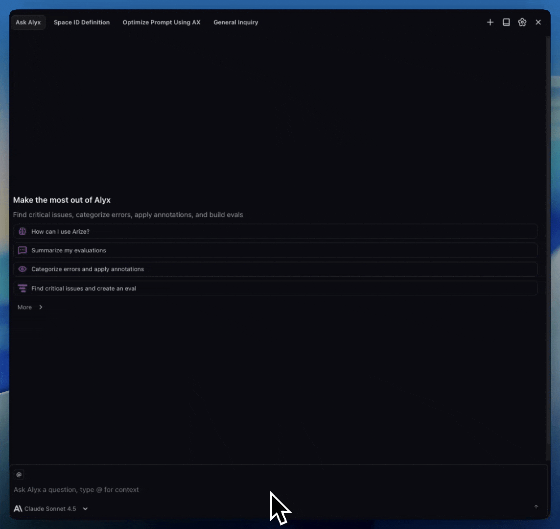 Alyx AI engineering agent in planning phase