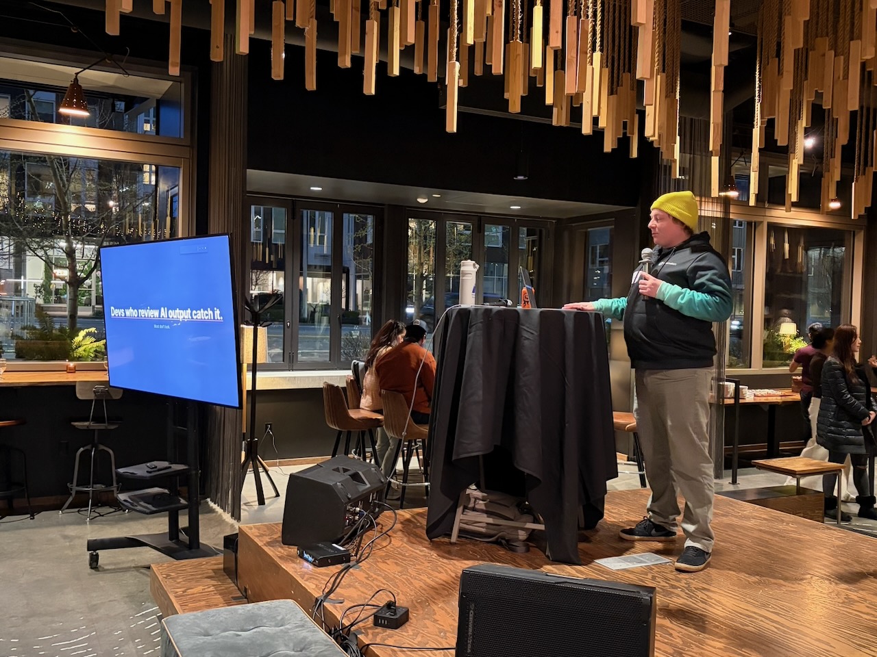 Chris Griffing presents at Arize Builders Seattle