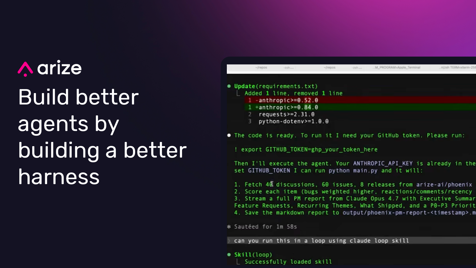 How to build a better agent harness with traces and evals