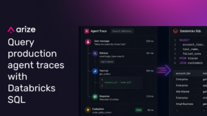 Bring production agent traces from Arize into Databricks Unity Catalog