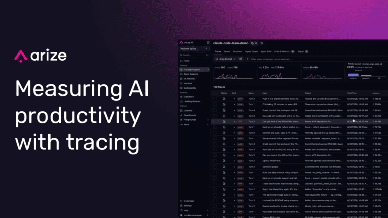 How to measure AI productivity: From LLM token costs to business value with Arize AX