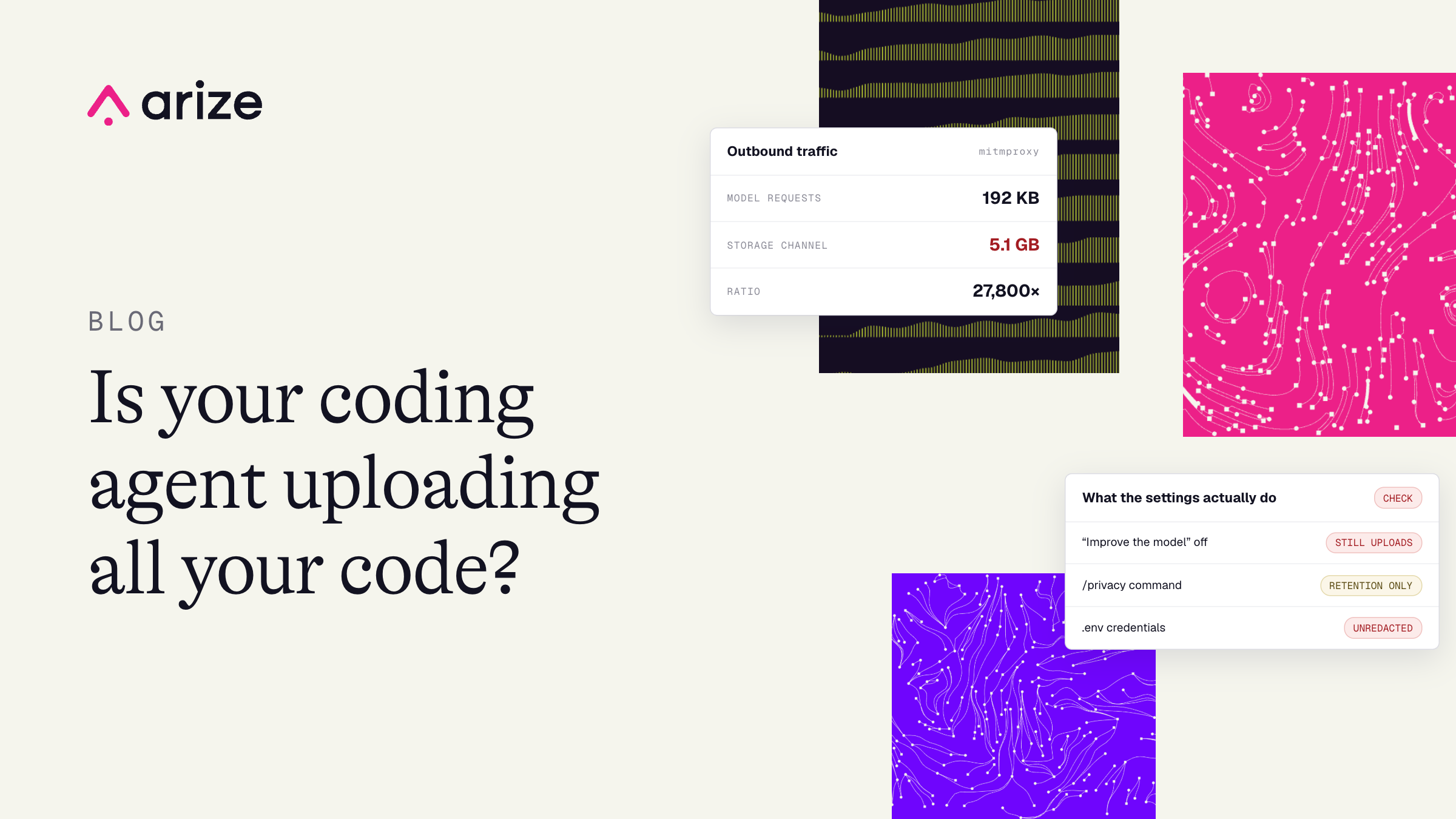 Is your coding agent uploading all your code?