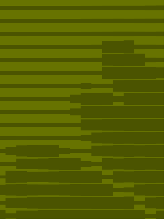 Horizontal lime stripes on olive