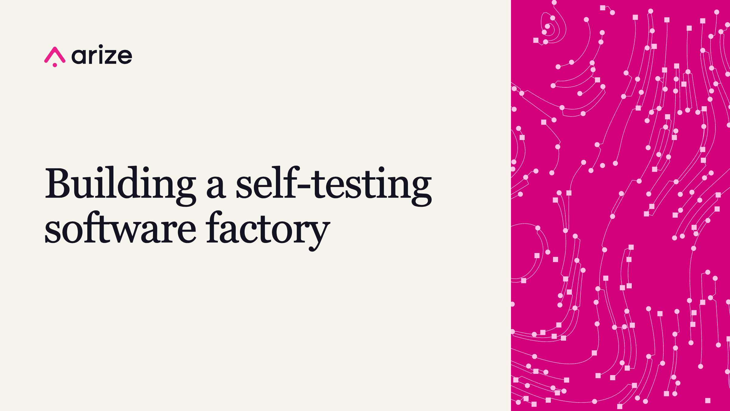 How to build a software factory that tests its own prompts